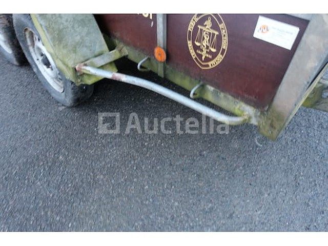 Ref:26 (partij v4) - bw trailers bwt750 geremde dubbelassige aanhanger - afbeelding 7 van  24