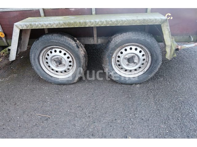 Ref:26 (partij v4) - bw trailers bwt750 geremde dubbelassige aanhanger - afbeelding 8 van  24
