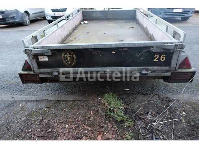 Ref:26 (partij v4) - bw trailers bwt750 geremde dubbelassige aanhanger - afbeelding 9 van  24