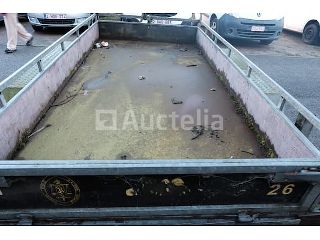 Ref:26 (partij v4) - bw trailers bwt750 geremde dubbelassige aanhanger - afbeelding 17 van  24