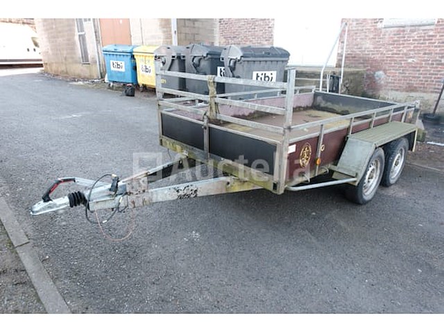 Ref:26 (partij v4) - bw trailers bwt750 geremde dubbelassige aanhanger - afbeelding 22 van  24