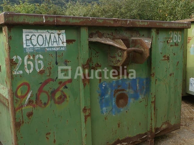 Ref:266 - open container 20 m³ ecoman - afbeelding 1 van  12