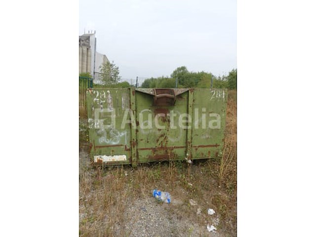 Ref:281 - open container 10 m³ valvan - afbeelding 1 van  10