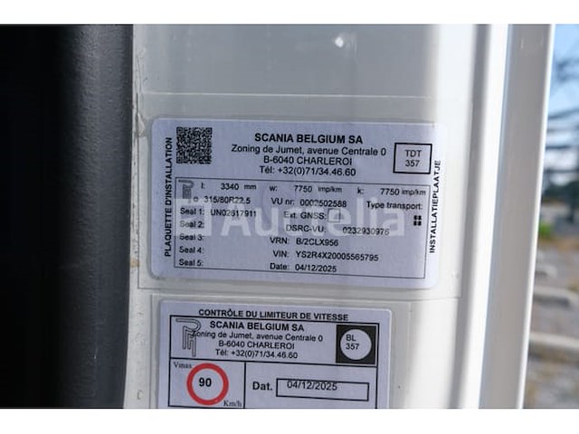 Ref:2clx956 - tractor unit scania r450 (2019-529,431 km-vin:ys2r4x20005565795) - afbeelding 18 van  38