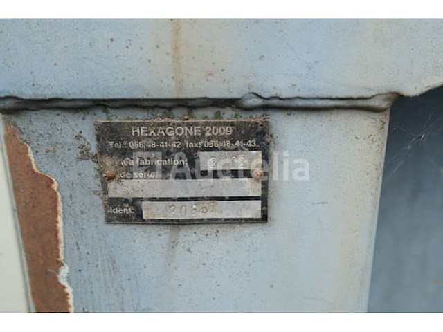 Ref:3 - container met hydraulisch deksel hexagone 2000 - afbeelding 19 van  24
