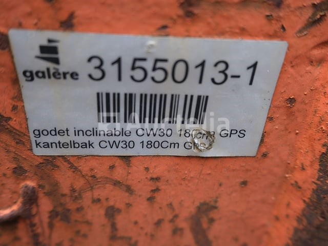 Ref:3155013-1 - cw30 180cm kantelbare bak - afbeelding 8 van  12