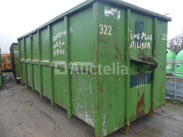 Ref:322 - open container 30m³ ecoman - afbeelding 1 van  9