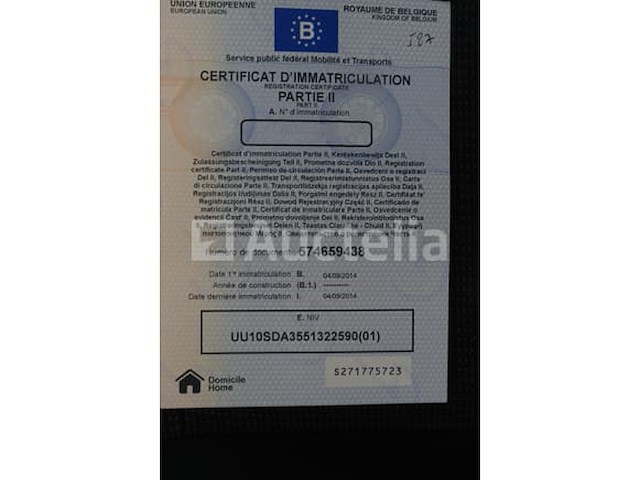 Ref:3527 - auto dacia dokker sd (2014-163,139 km)(vin:uu10sda3551322590) - afbeelding 32 van  43