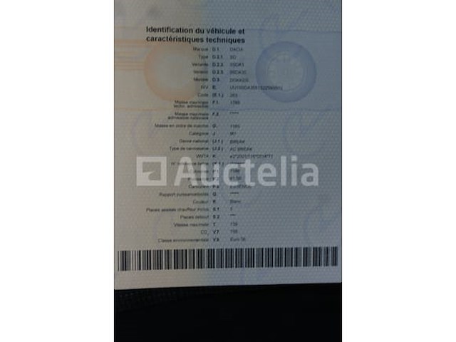 Ref:3527 - auto dacia dokker sd (2014-163,139 km)(vin:uu10sda3551322590) - afbeelding 35 van  43
