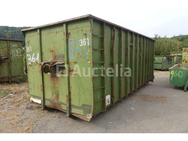 Ref:361 - open container 30 m³ valvan - afbeelding 6 van  13