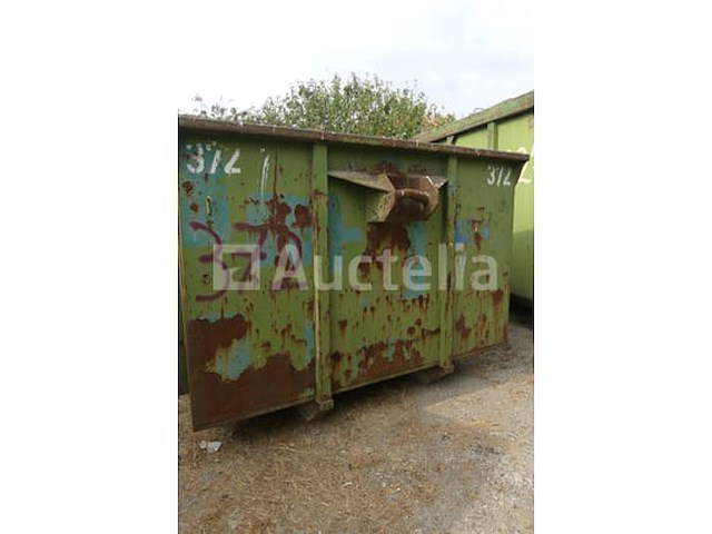 Ref:372 - open container 20 m³ valvan - afbeelding 1 van  8