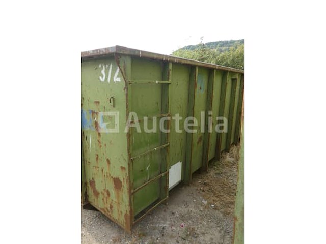 Ref:372 - open container 20 m³ valvan - afbeelding 2 van  8