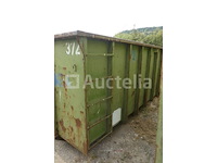 Ref:372 - open container 20 m³ valvan - afbeelding 2 van  8