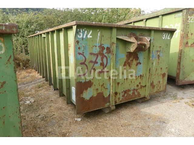 Ref:372 - open container 20 m³ valvan - afbeelding 6 van  8