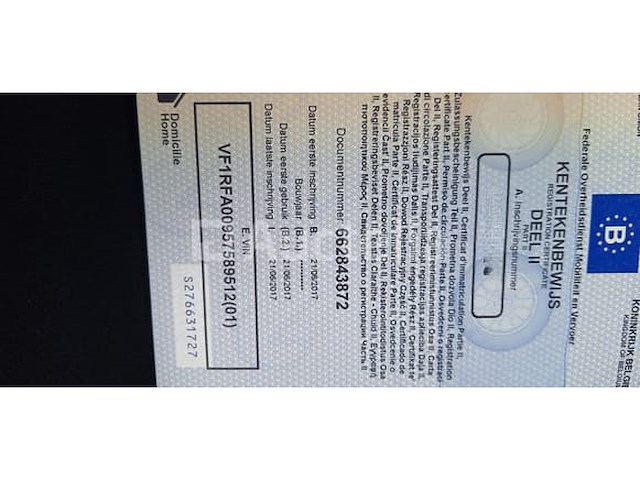 Ref:3763 - renault scenic car (2017-102,963 km)(vin:vf1rfa00957589512) - afbeelding 36 van  56