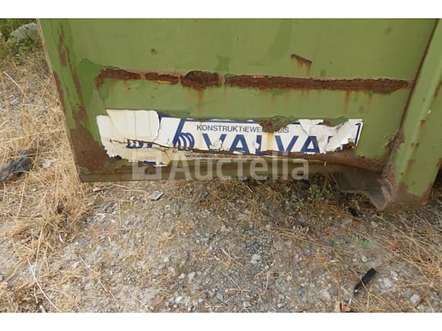 Ref:377 - 30 m³ container met schuifdak valvan - afbeelding 14 van  14