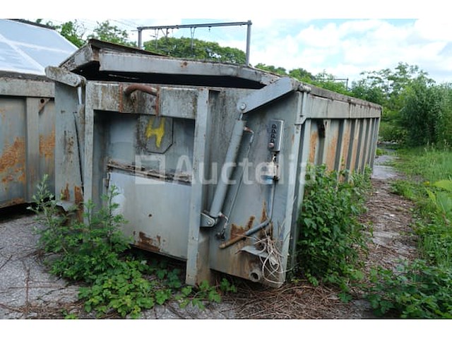 Ref:4 - container met hydraulisch deksel hexagone 2000 - afbeelding 8 van  19