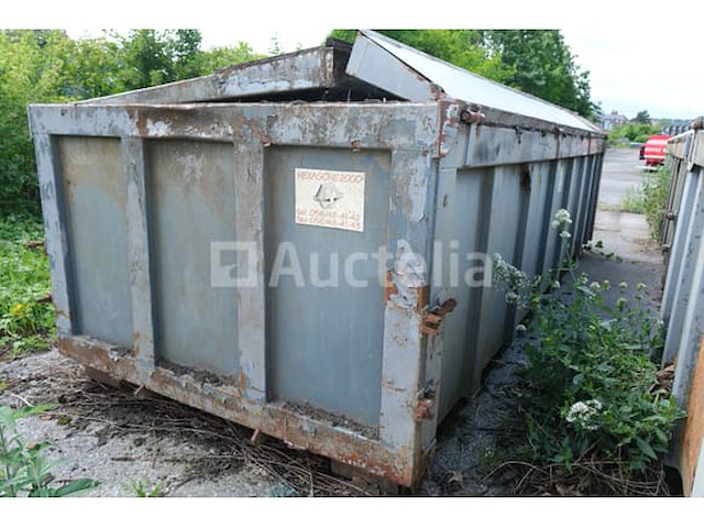 Ref:4 - container met hydraulisch deksel hexagone 2000 - afbeelding 12 van  19