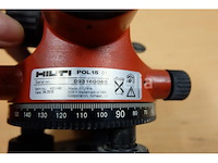 Ref:40132 - hilti pol15 optisch niveau - afbeelding 5 van  5