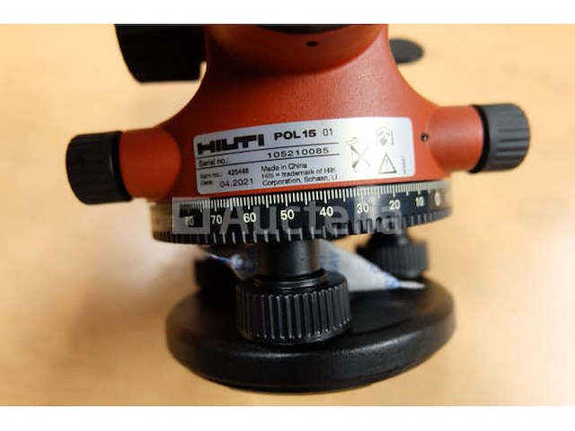Ref:40168 - hilti pol15 optisch niveau - afbeelding 1 van  6