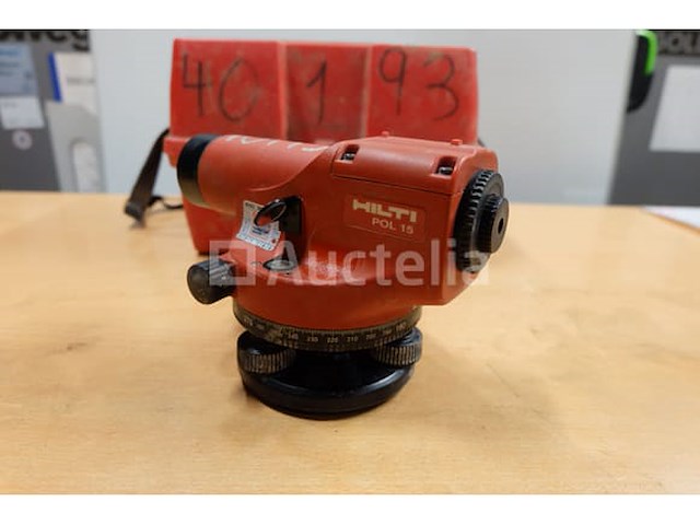 Ref:40193 - hilti pol15 optisch niveau - afbeelding 1 van  5