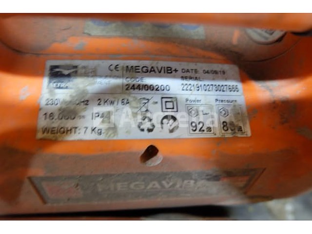 Ref:41383 - altrad megavib trillende naald - afbeelding 3 van  5