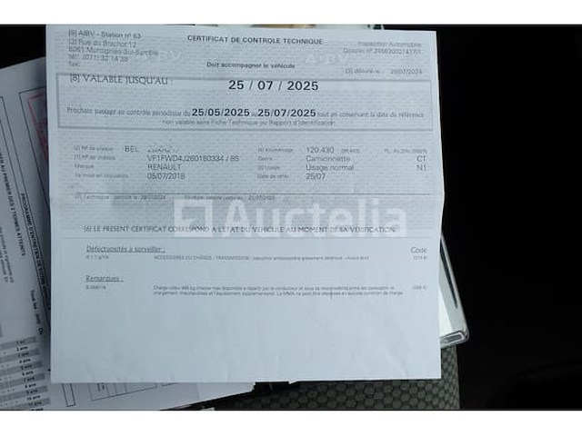 Ref:43 - renault kangoo bus (2018-140,628 km) (ref:013793-00048) - afbeelding 35 van  40