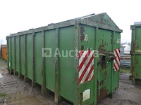 Ref:446 - gesloten container 30m³ valvan - afbeelding 1 van  10