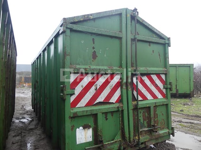 Ref:446 - gesloten container 30m³ valvan - afbeelding 7 van  10