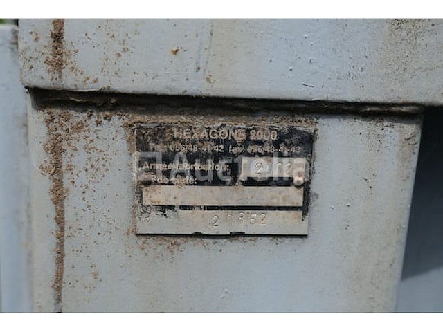 Ref:5 - container met hydraulisch deksel hexagone 2000 - afbeelding 6 van  19