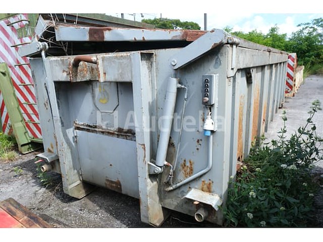 Ref:5 - container met hydraulisch deksel hexagone 2000 - afbeelding 1 van  19