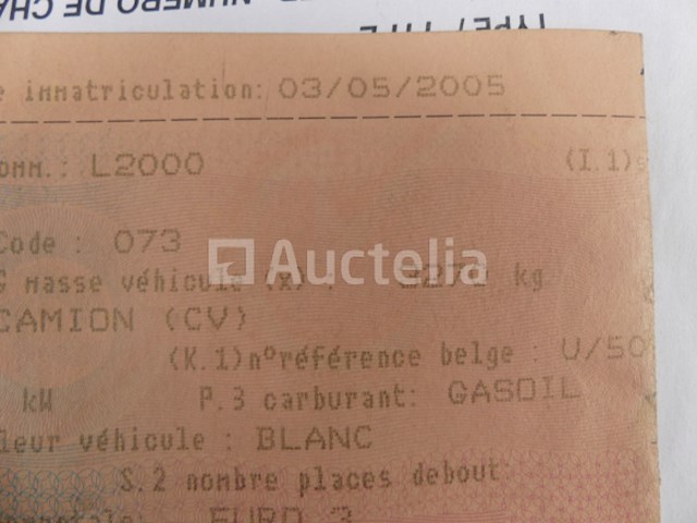 Ref:5 - gordijntruck met achterklep man l2000 (2005-126,661 km) - afbeelding 50 van  58