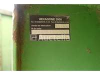 Ref:503 - gesloten container 30 m³ hexagone 2000 - afbeelding 3 van  13
