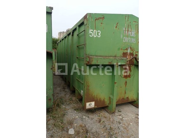Ref:503 - gesloten container 30 m³ hexagone 2000 - afbeelding 6 van  13