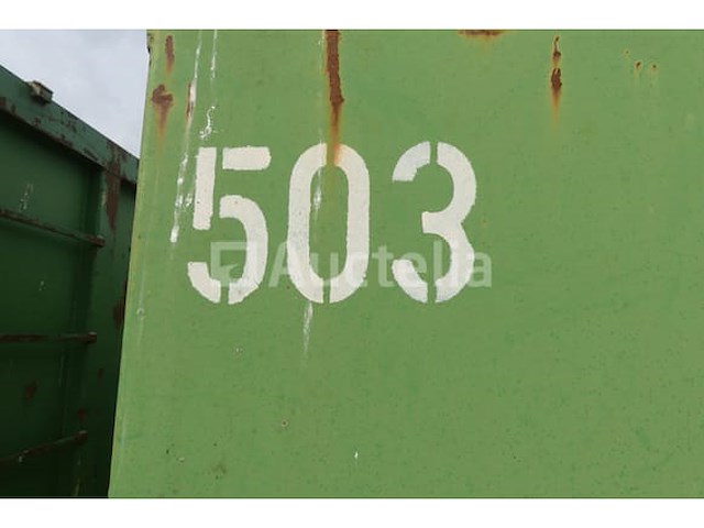 Ref:503 - gesloten container 30 m³ hexagone 2000 - afbeelding 7 van  13