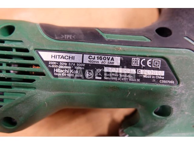 Ref:52356 - hitachi cj160va legpuzzel - afbeelding 4 van  6