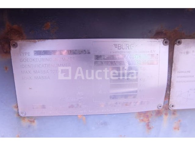 Ref:5590 - containertrailer burg bpa 09-18 ac - afbeelding 33 van  40