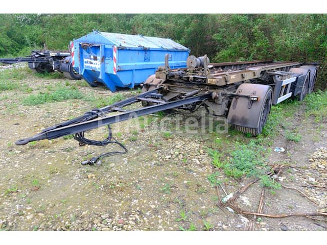 Ref:5654 - containertrailer burg bpa 09-18 ac - afbeelding 1 van  26