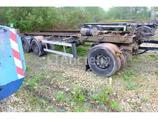 Ref:5654 - containertrailer burg bpa 09-18 ac - afbeelding 20 van  26