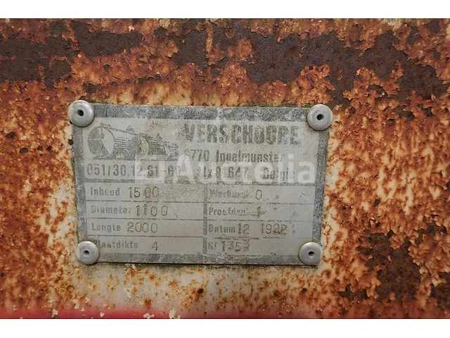 Ref:60103 - verschoore mobiele dieseltank - afbeelding 8 van  12