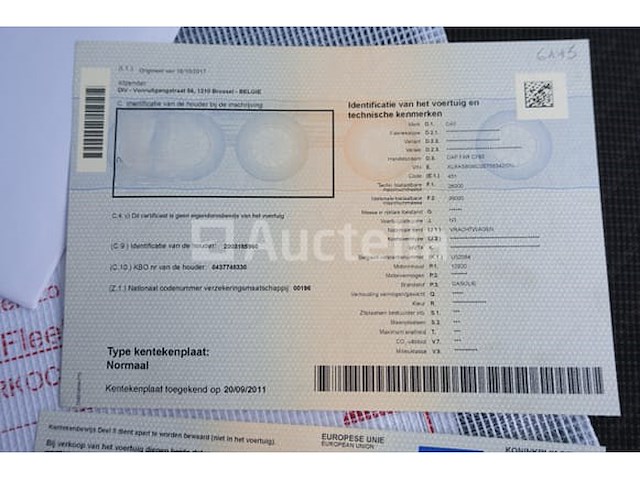 Ref:6145 - daf far cf85 containertruck (2008-467,938 km)(vin: xlras85mc0e788342) - afbeelding 50 van  56