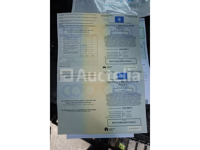 Ref:61609 - renault access vuilniswagen (2016-105.000 km)(vin: seg1932bl6bf21704) - afbeelding 19 van  50