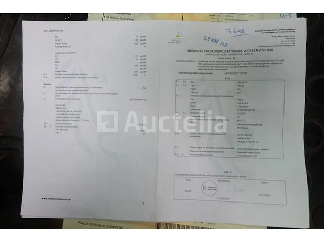 Ref:61609 - renault access vuilniswagen (2016-105.000 km)(vin: seg1932bl6bf21704) - afbeelding 42 van  50