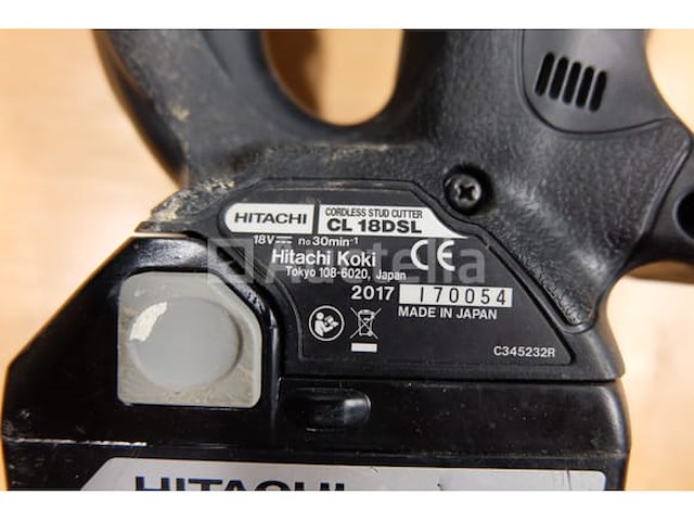 Ref:62708 - hitachi accustangknipper cl18dsl - afbeelding 1 van  5