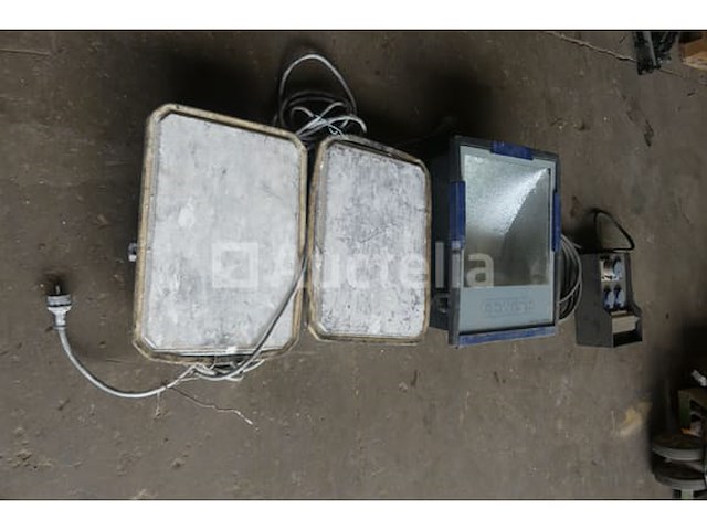 Ref:65837-71094-71152 - 3 bouwplaatsspotlights - afbeelding 2 van  5