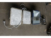 Ref:65837-71094-71152 - 3 bouwplaatsspotlights - afbeelding 2 van  5