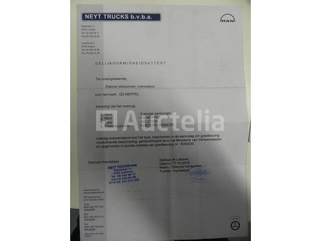 Ref:6657 - gs meppel aic-2700n containertrailer - afbeelding 28 van  37