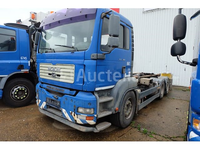 Ref:6667 - containertruck man tga hs264fnlc (vin:wmah21zz88w096704) - afbeelding 1 van  52