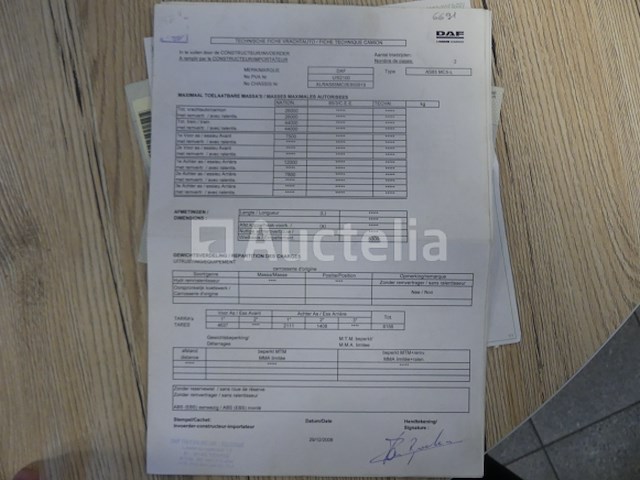 Ref:6691 - daf fas cf85 containertruck - afbeelding 37 van  49