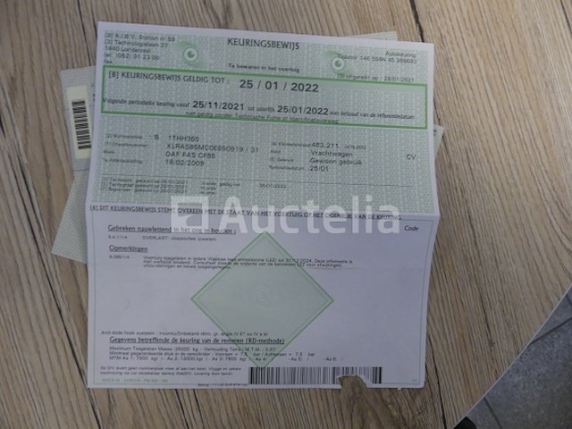 Ref:6691 - daf fas cf85 containertruck - afbeelding 39 van  49